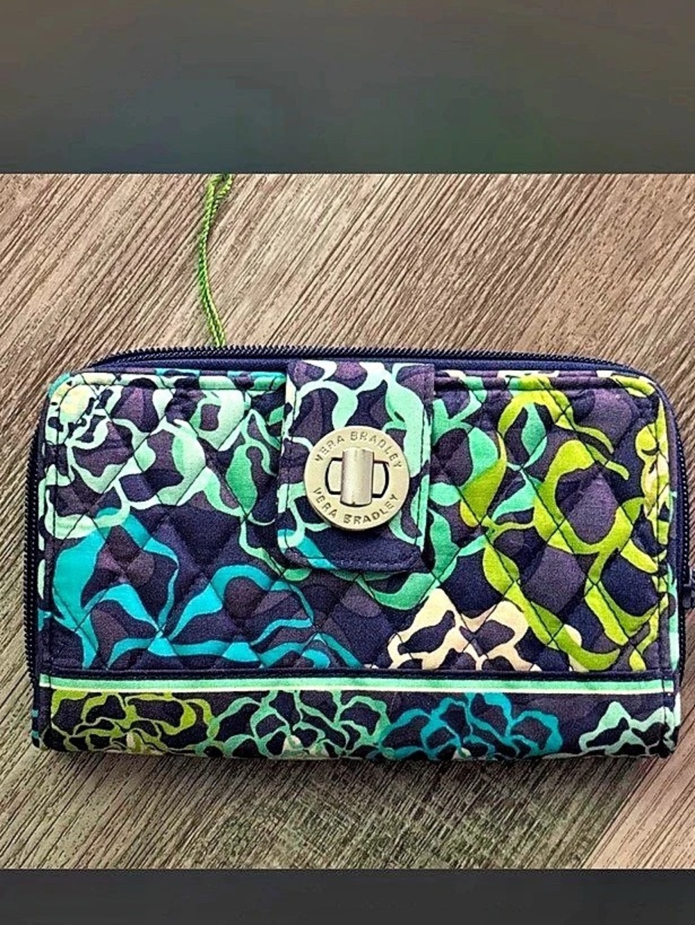 Vera Bradley Turnlock Wallet